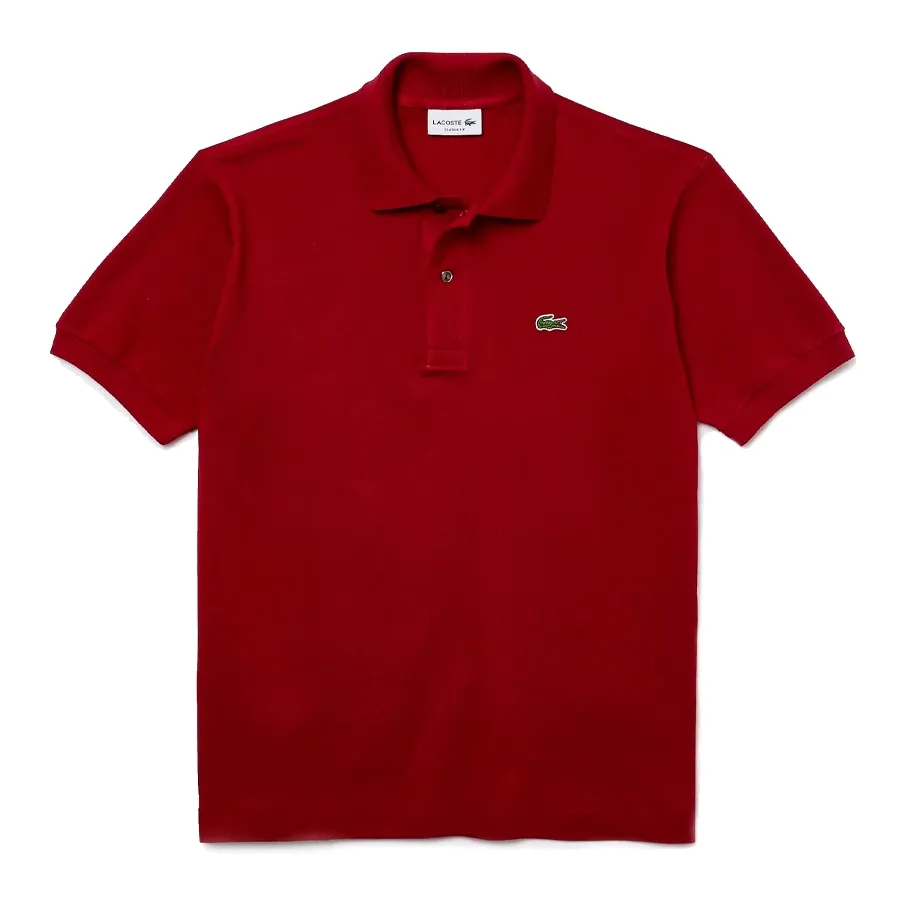 Imagen 0 de 5 de Remera Lacoste Chemise Col Bord-BORDO