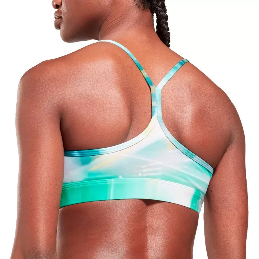 Imagen 3 de 5 de Top Reebok Lux Skinny-AQUA/BLANCO