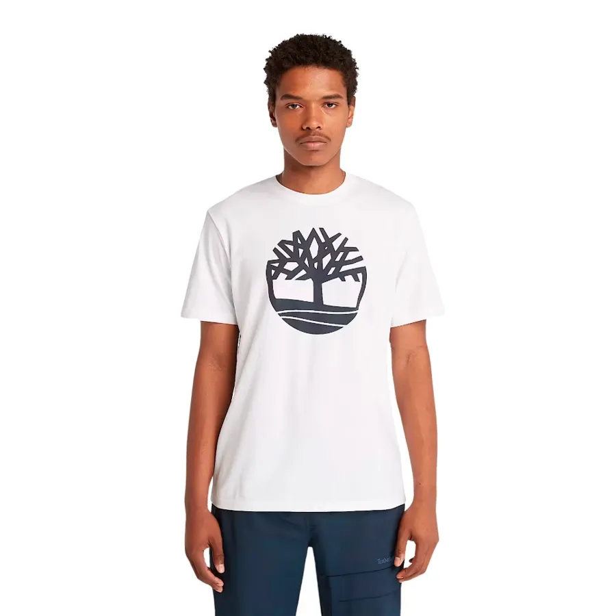 Imagen 0 de 3 de Remera Timberland Kennebec River Tree-BLANCO/NEGRO