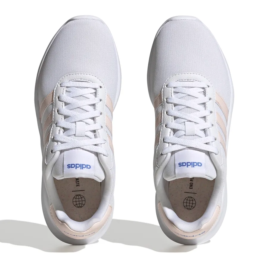 Imagen 2 de 6 de Zapatillas adidas Lite Race 3.0-BLANCO/NUDE/AZUL
