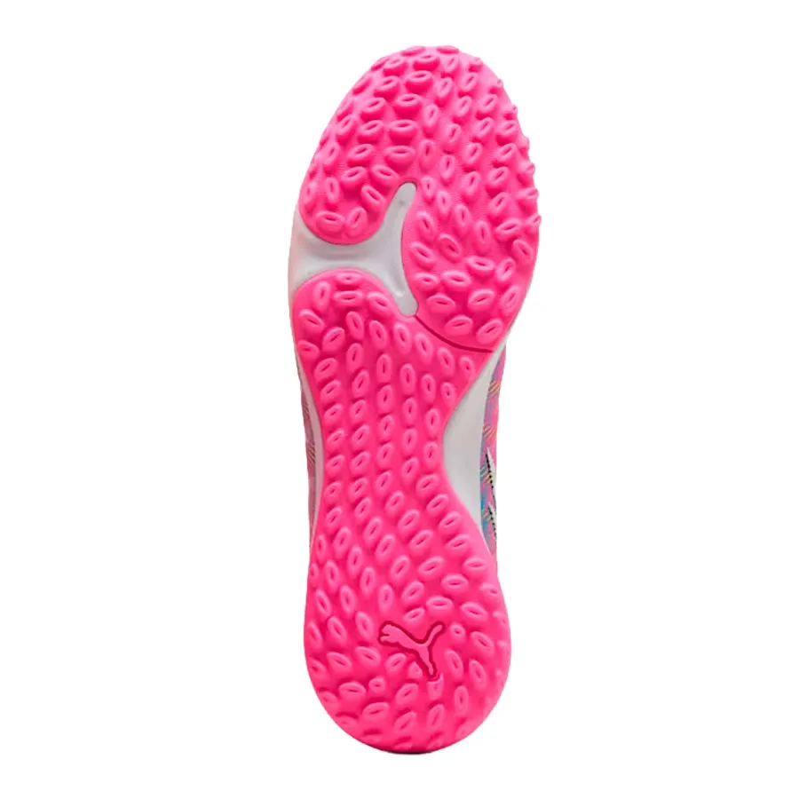Imagen 4 de 7 de Botines Puma Future 9 Match Tf-ROSA FLUOR/TURQUESA/AMARILLO FLUOR