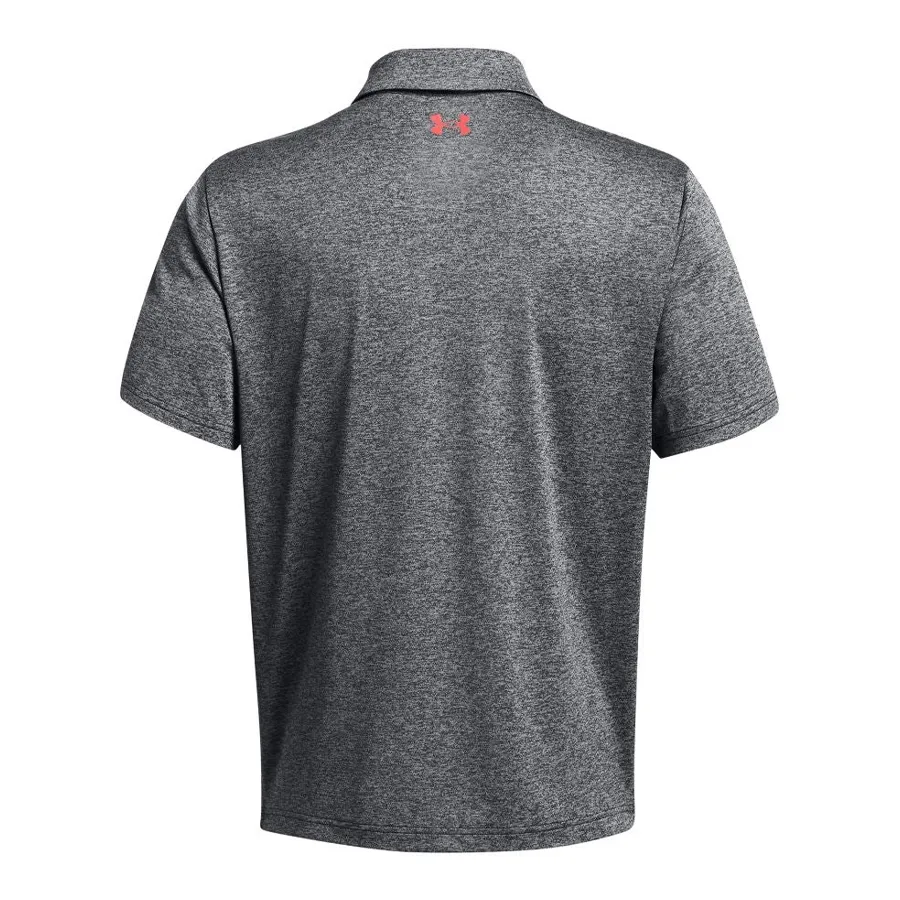 Imagen 1 de 2 de Remera Under Armour Playoff 3.0 Stripe Polo-GRIS/ROJO