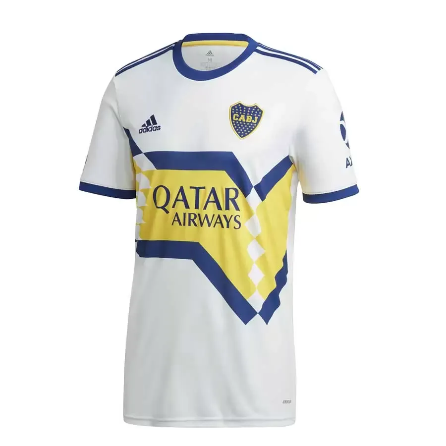 Imagen 3 de 4 de Camiseta adidas Boca Juniors-BLANCO/AZUL/AMARILLO