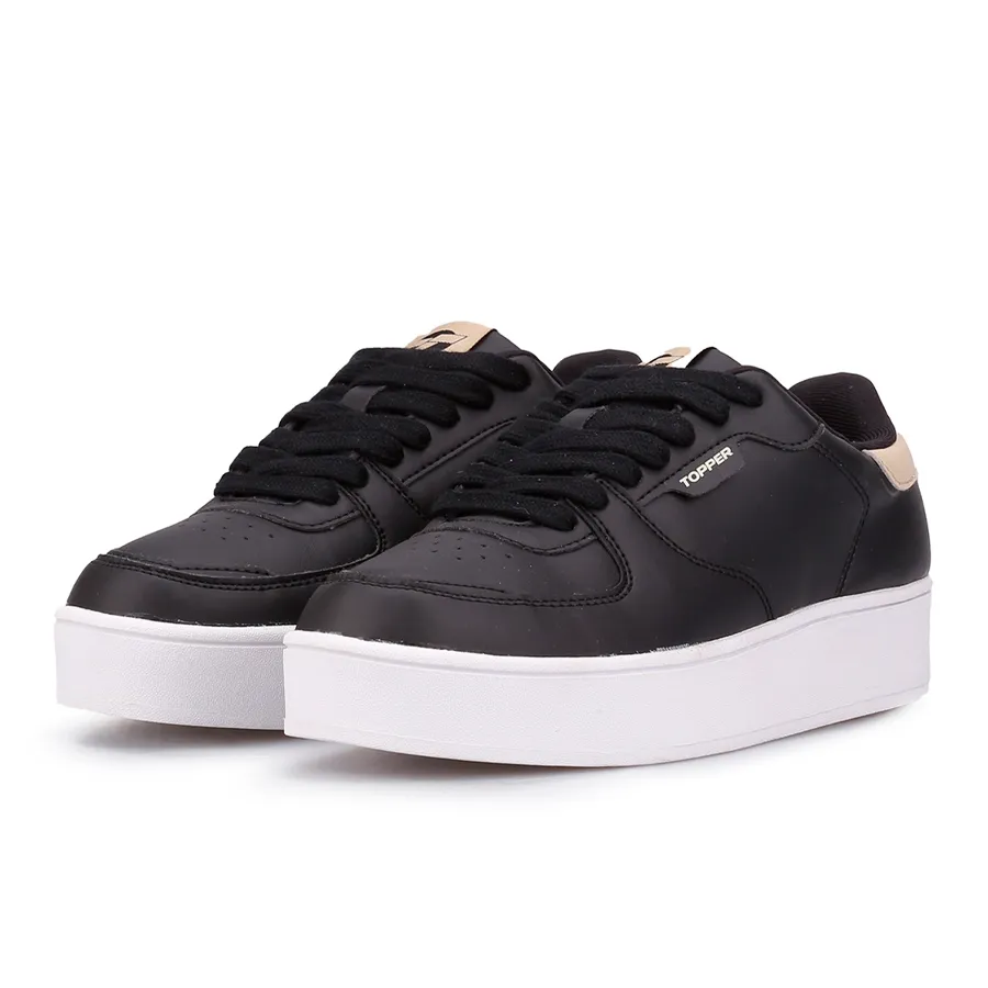 Imagen 1 de 6 de Zapatillas Topper Loli-NEGRO/BEIGE