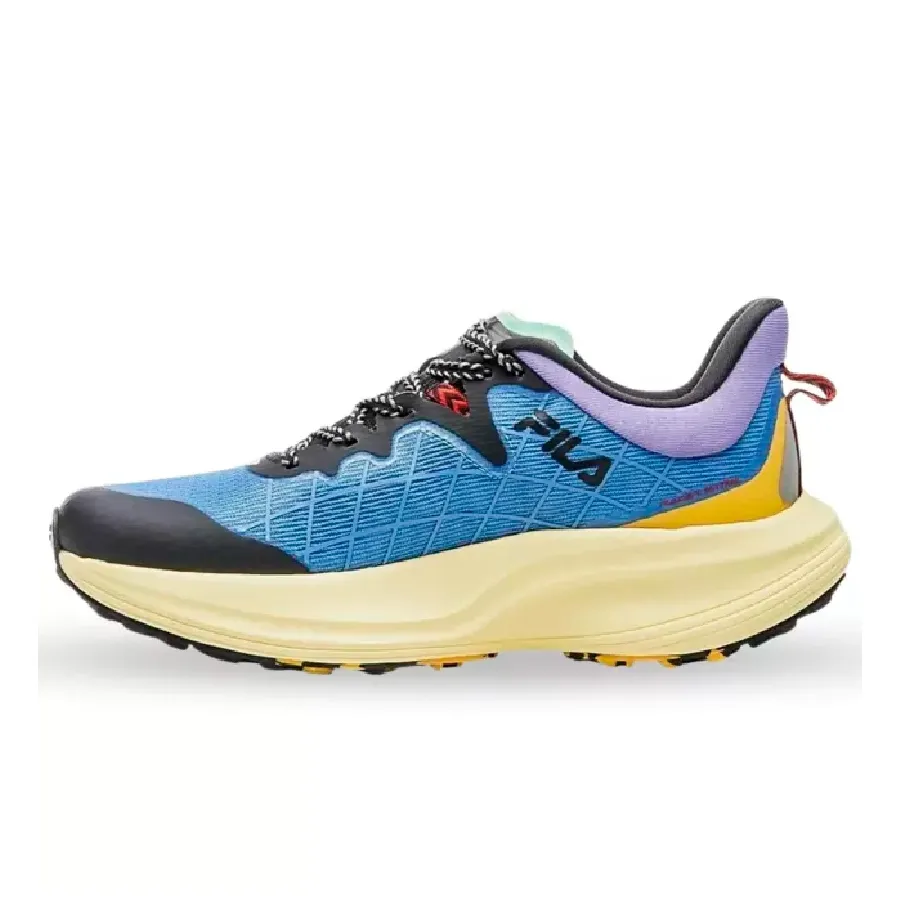 Imagen 0 de 5 de Zapatillas Fila Racer Skytrail-AZUL/NARANJA/LILA