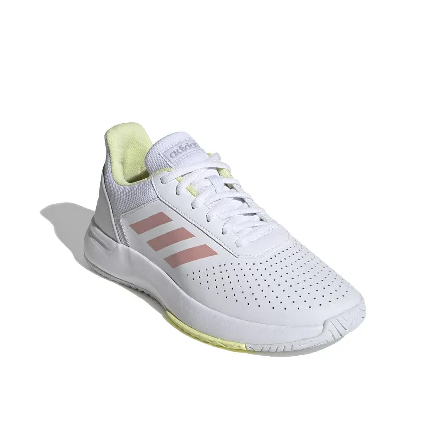 Imagen 0 de 6 de Zapatillas adidas Courtsmash-BLANCO/ROSA