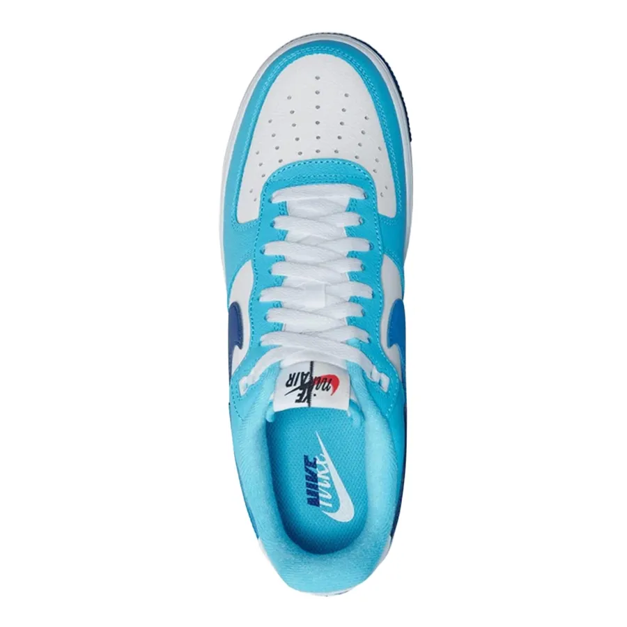 Imagen 3 de 6 de Zapatillas Nike Air Force 1 07-BLANCO/TURQUESA/AZUL