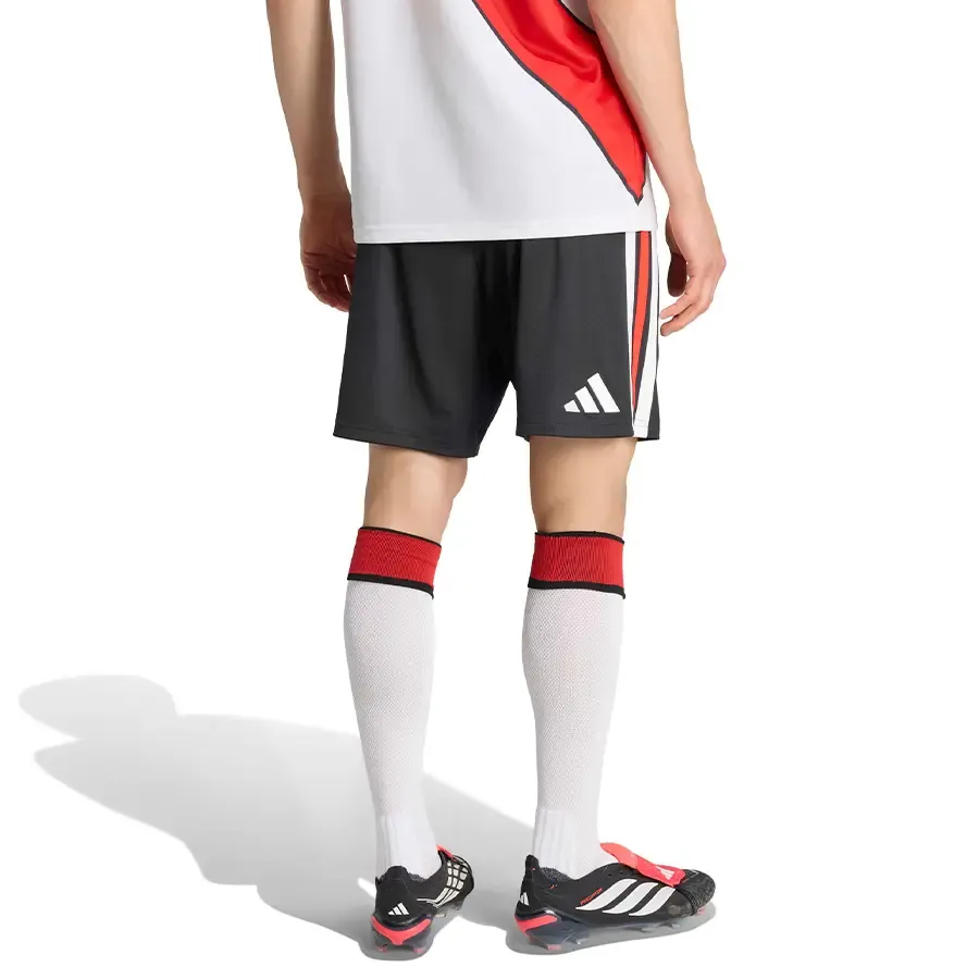 Imagen 1 de 5 de Short adidas River Plate Titular 26/27-NEGRO/ROJO/BLANCO
