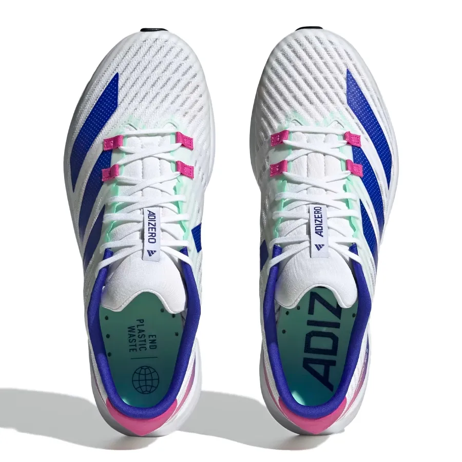 Imagen 4 de 9 de Zapatillas adidas Adizero Rc 5-BLANCO/AZUL/FUCSIA