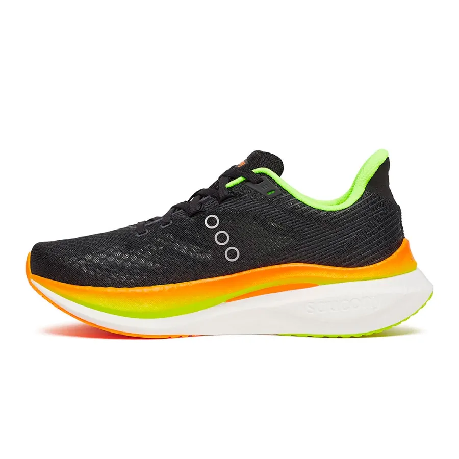 Imagen 2 de 5 de Zapatillas Saucony Endorphin Speed 5-NEGRO/NARANJA FLUOR/VERDE FLUOR