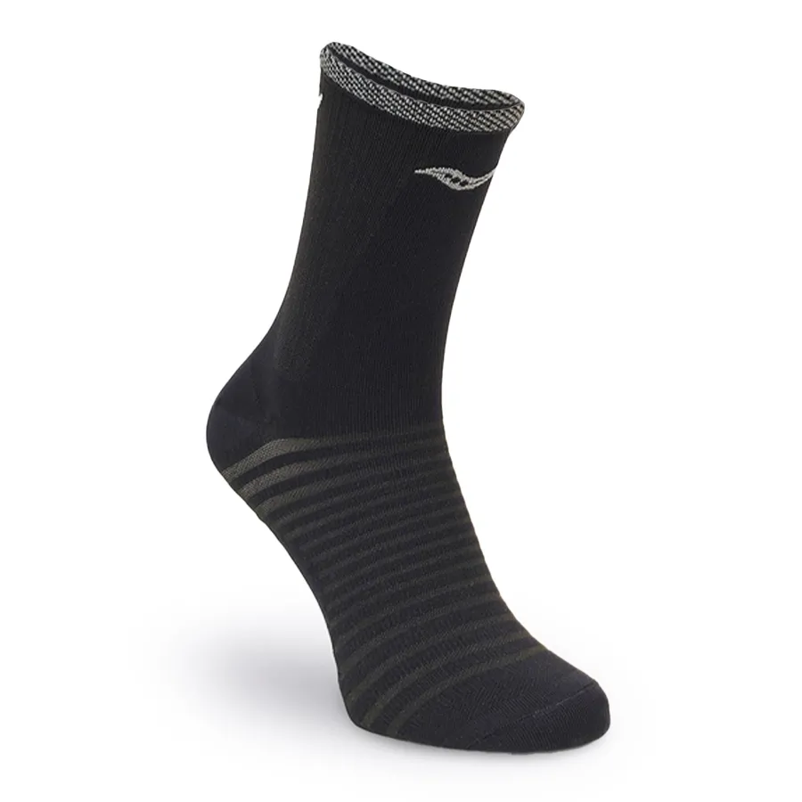 Imagen 1 de 5 de Medias Saucony Endorphin Crew 2 Packs-BLANCO/GRIS/NEGRO