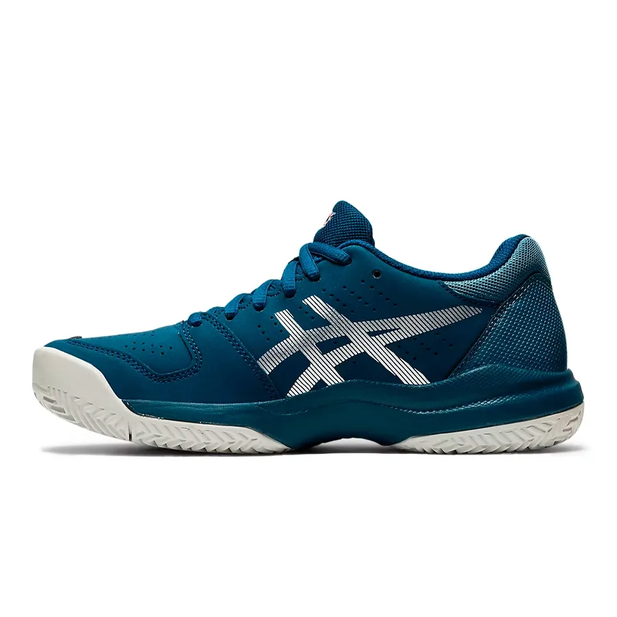 Imagen 1 de 6 de Zapatillas Asics Gel Game 7 Clay Oc Gs Kids-PETROLEO