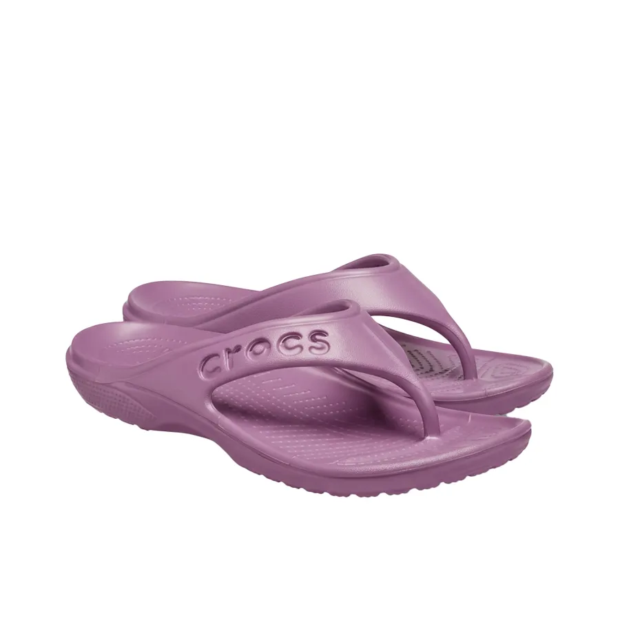 Imagen 2 de 4 de Ojotas Crocs Baya Flip Kids-VIOLETA