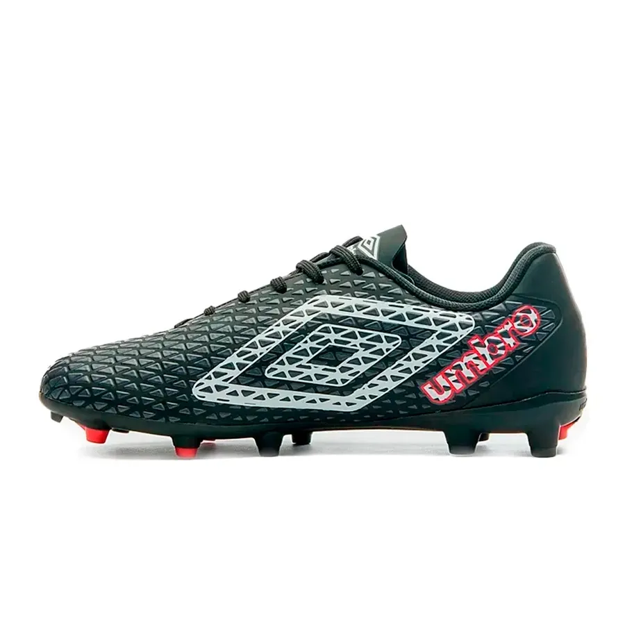 Imagen 1 de 6 de Botines Umbro Campo Mutant-NEGRO/ROJO