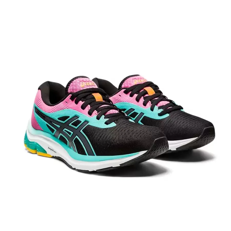 Imagen 3 de 5 de Zapatillas Asics Gel Pulse 12 W-NEGRO/AQUA/FUCSIA