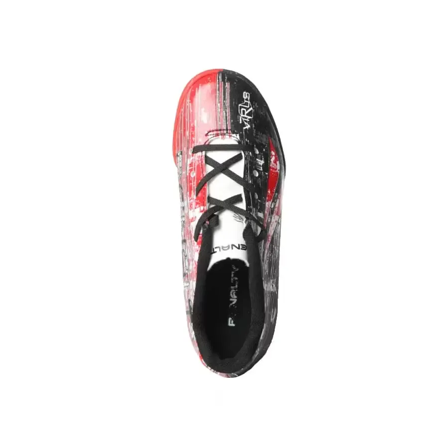 Imagen 3 de 4 de Botines Penalty Virus Xx Scty Kids-NEGRO/ROJO