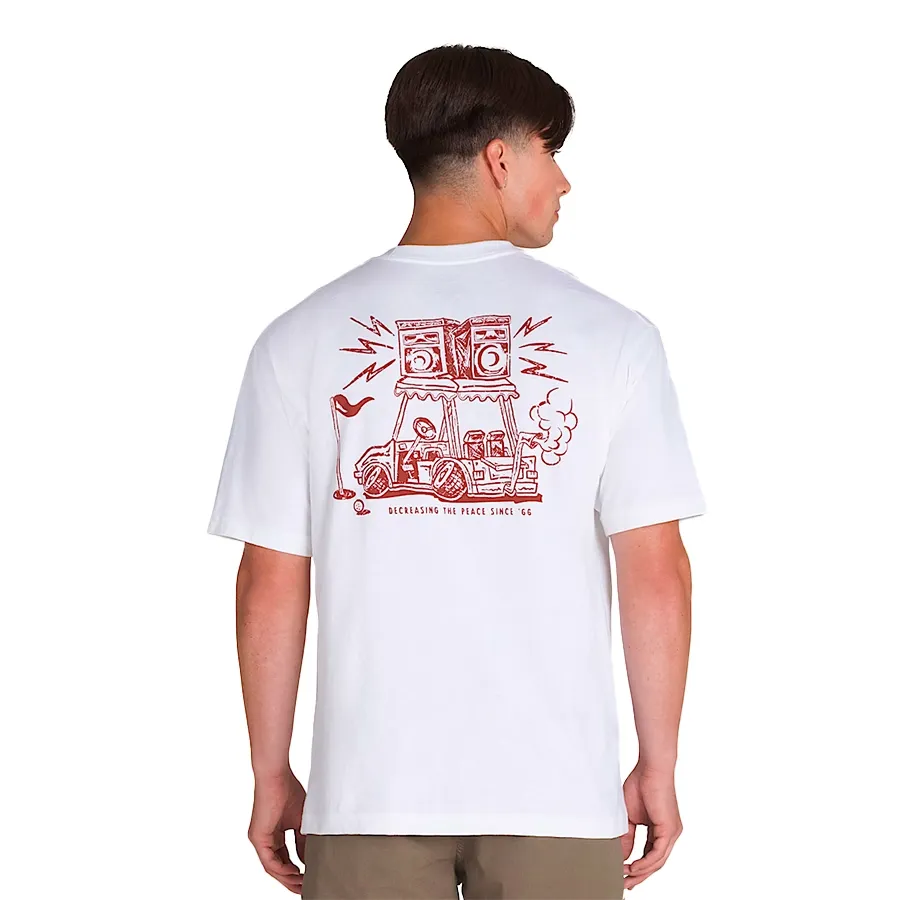 Imagen 2 de 4 de Remera Vans Boom Cart Ss-BLANCO/BORDO