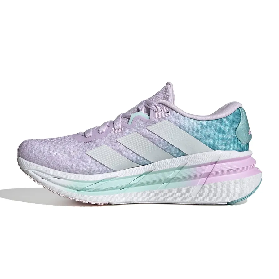 Imagen 2 de 7 de Zapatillas adidas Adistar 4-LILA/VERDE AGUA