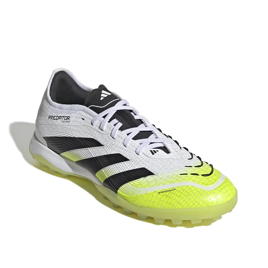 Imagen 1 de 7 de Botines adidas PREDATOR PRO TF-BLANCO/AMARILLO FLUOR