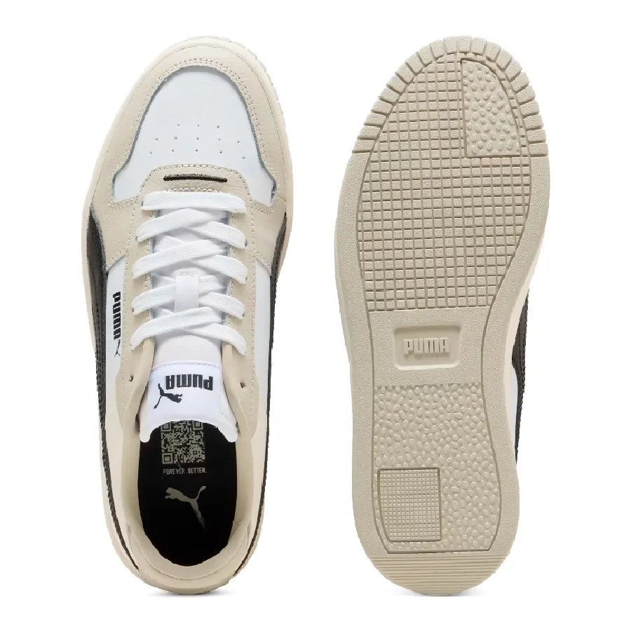 Imagen 3 de 6 de Zapatillas Puma Carina Street-BLANCO/NEGRO/BEIGE