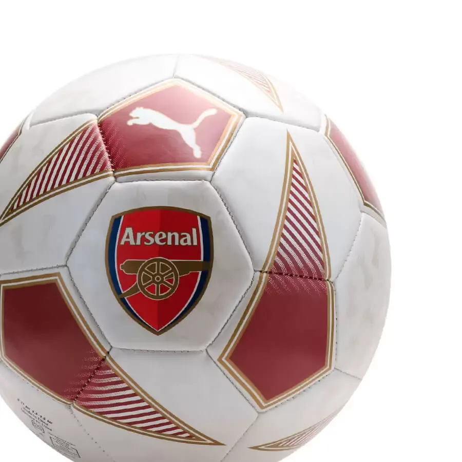 Imagen 1 de 3 de Pelota Puma Arsenal Fan Ball-BLANCO/BORDO/DORADO
