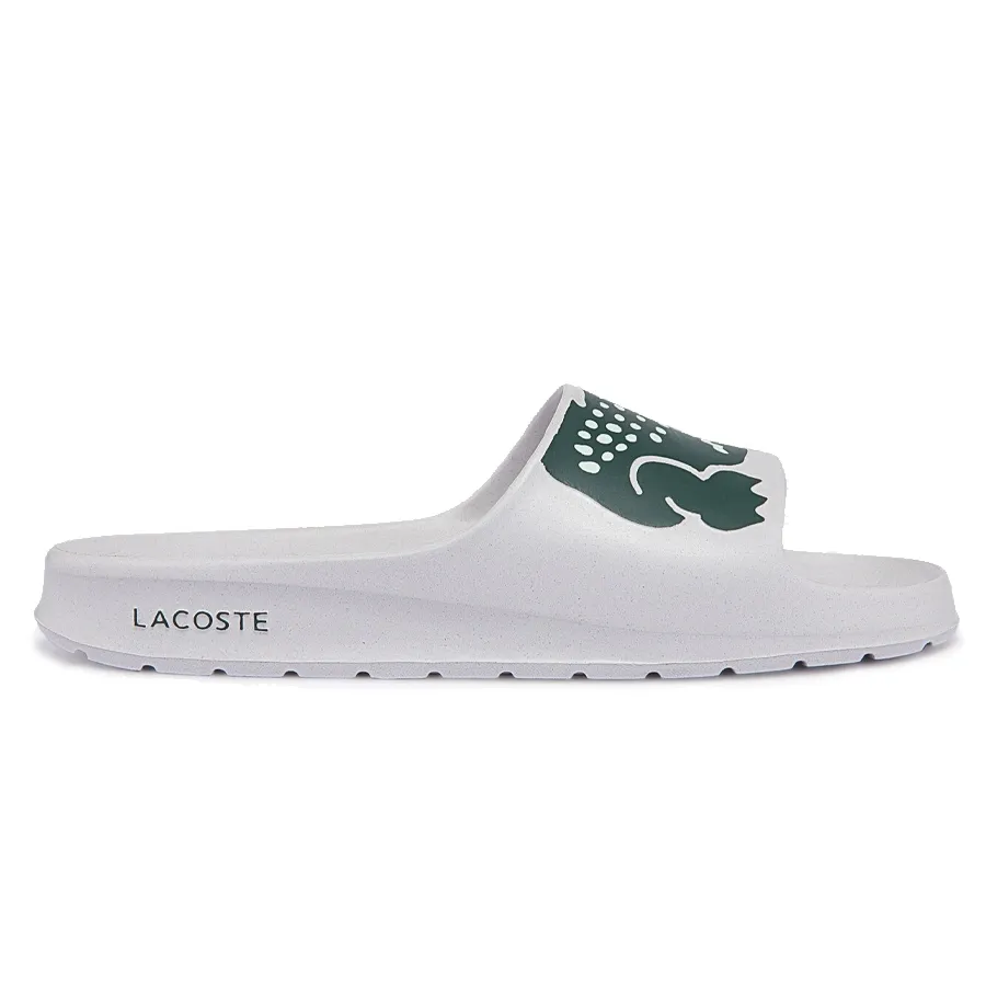 Imagen 0 de 6 de Ojotas Lacoste Croco Bloom Slide-BLANCO/VERDE