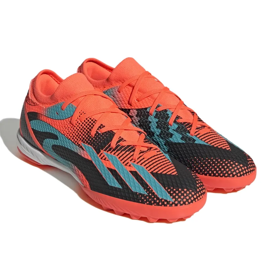 Imagen 2 de 6 de Botines adidas X Speedportal Messi.3-NARANJA FLUOR/TURQUESA/NEGRO/BLANCO