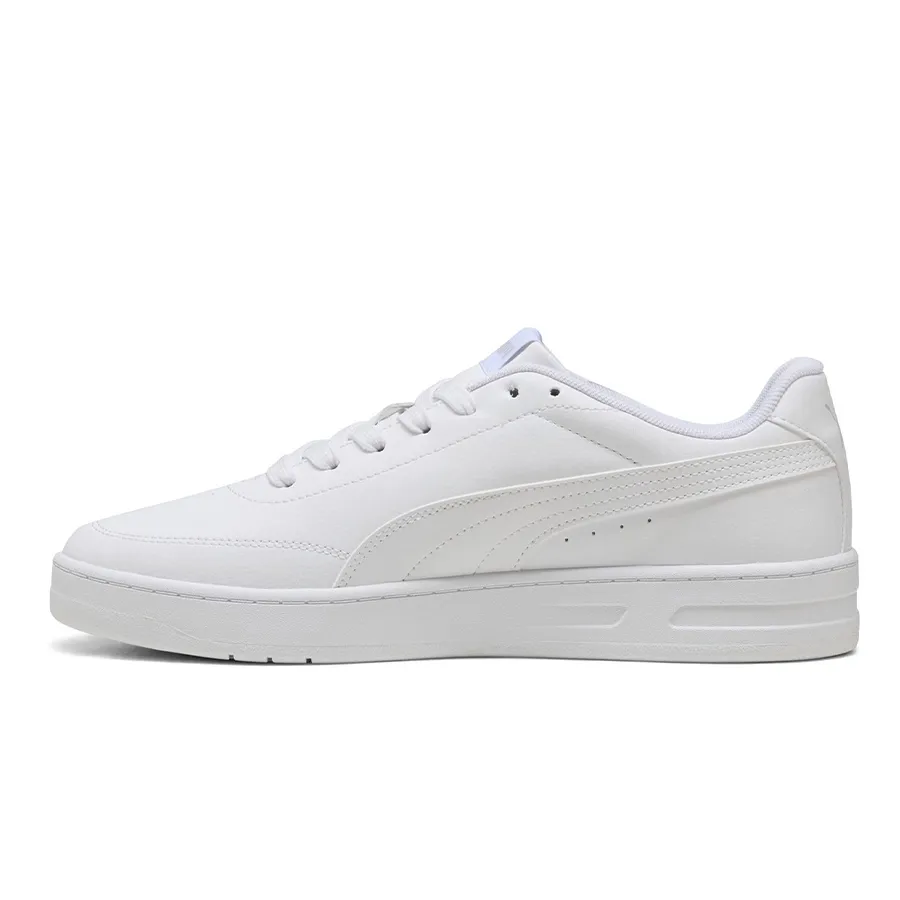 Imagen 2 de 6 de Zapatillas Puma Court Classic Clean-BLANCO
