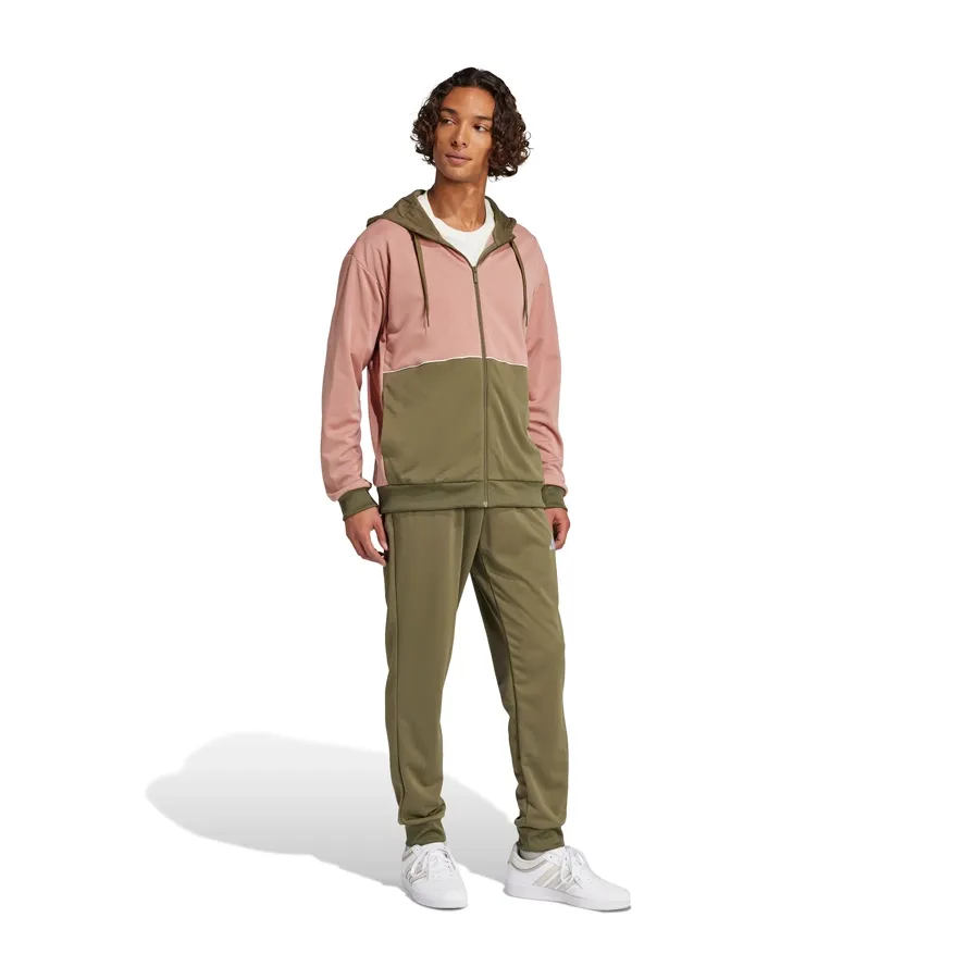 Imagen 1 de 5 de Conjunto adidas Sportswear Colorblock-OLIVA/ROSA VIEJO