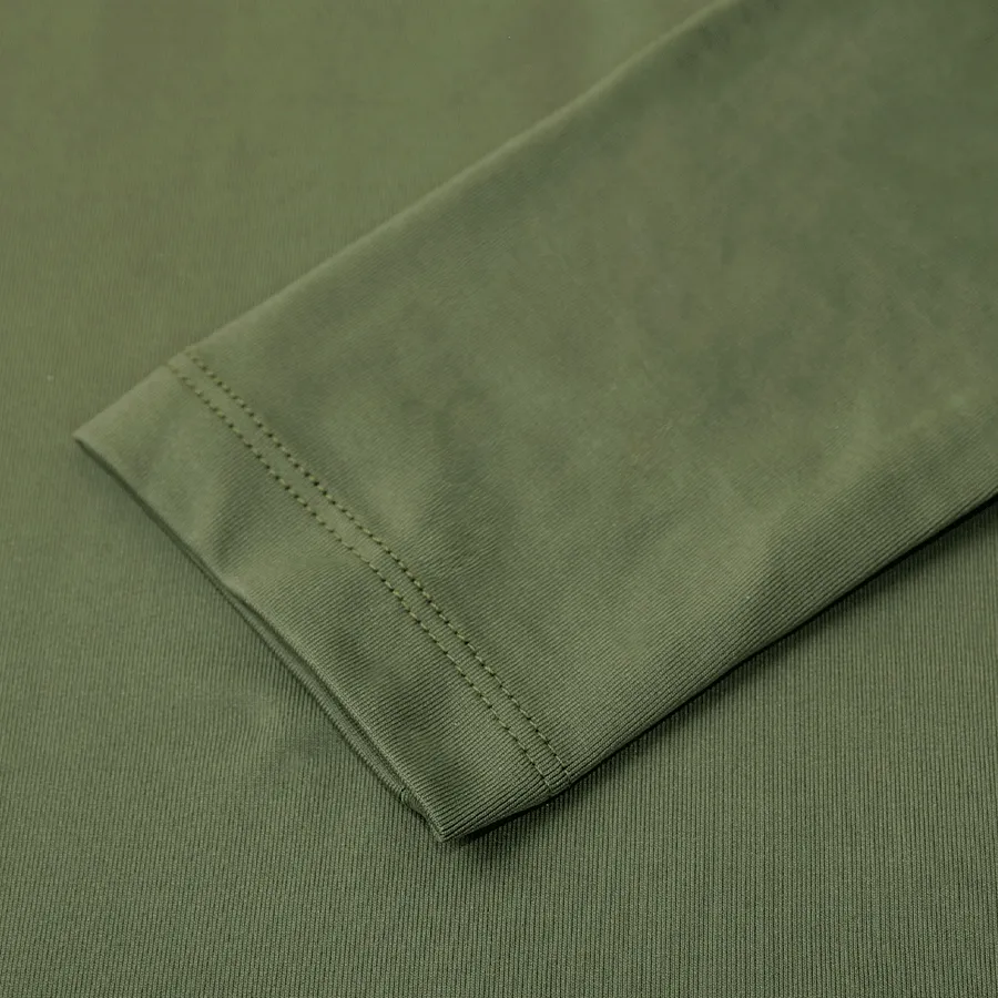 Imagen 2 de 3 de Remera Salomon Hybrid II-VERDE MUSGO
