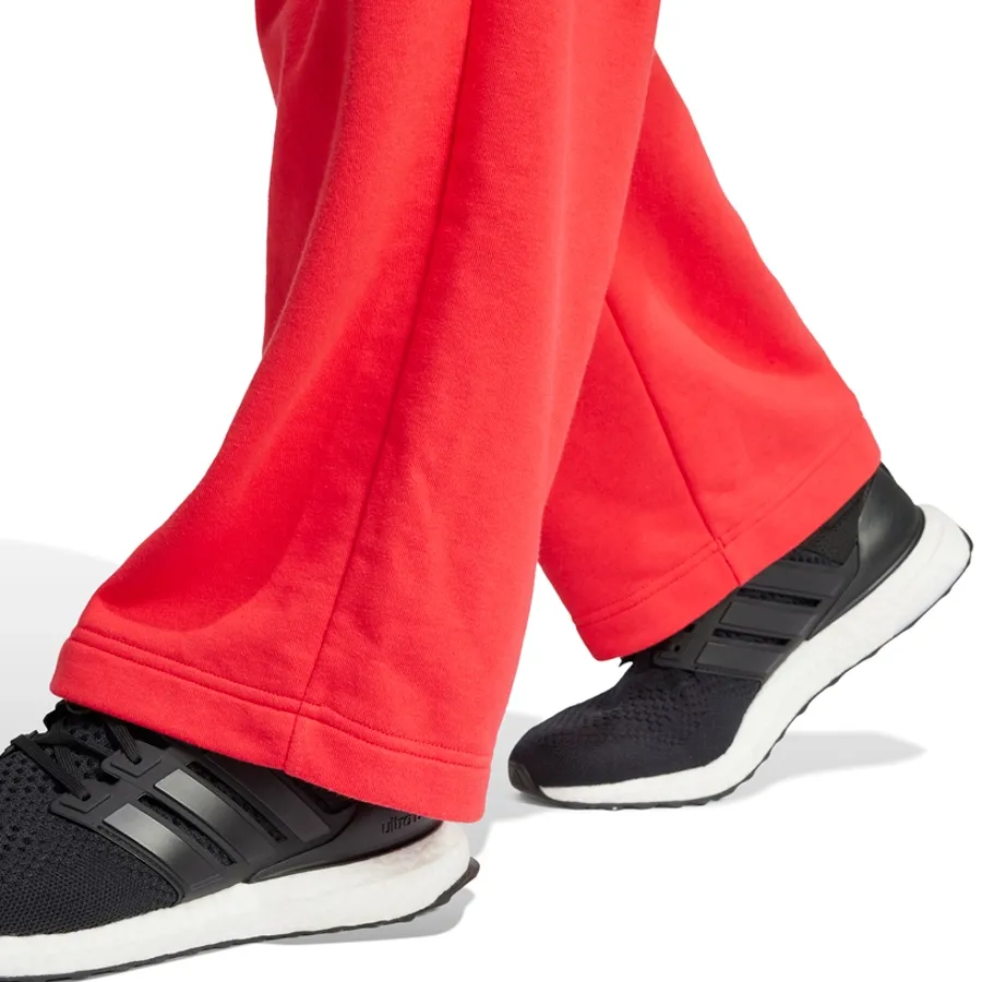 Imagen 6 de 7 de Pantalón adidas Essentials Wide-ROJO/NEGRO