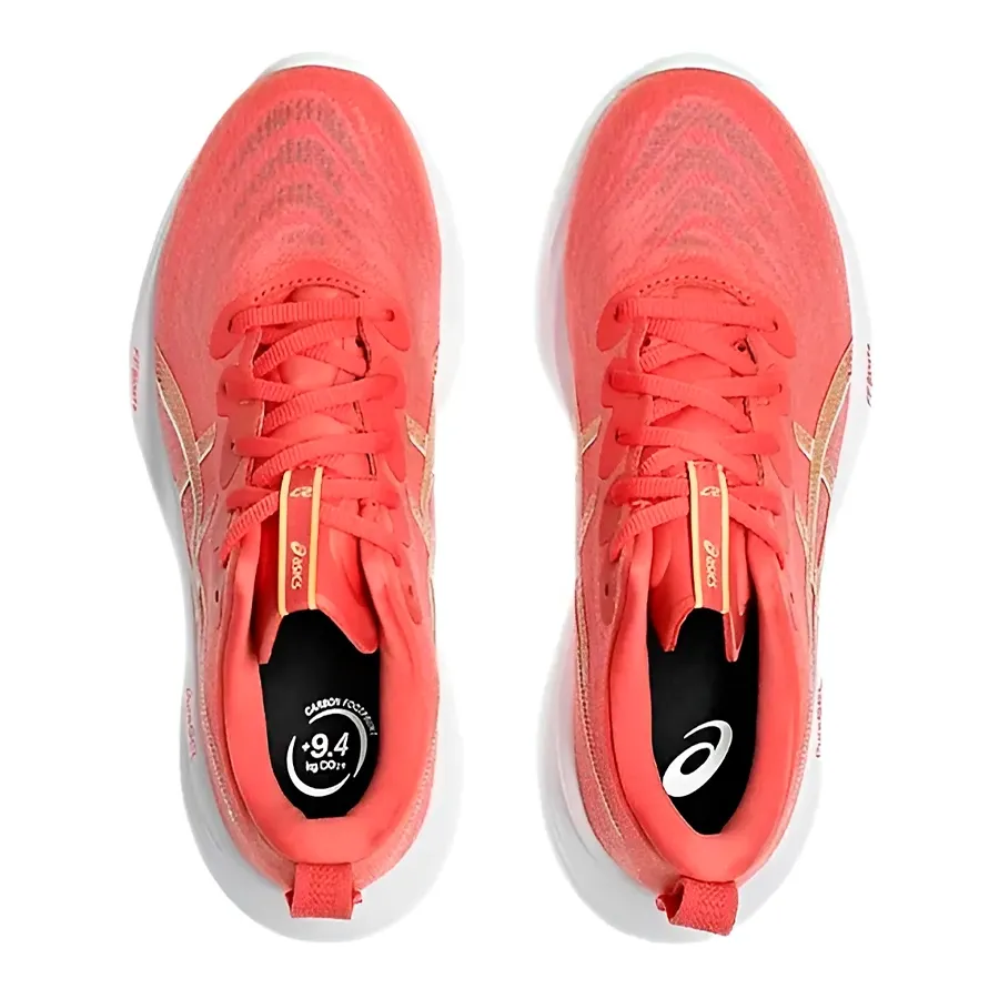 Imagen 3 de 7 de Zapatillas Asics Gel-Cumulus 27-CORAL FLUOR/BLANCO