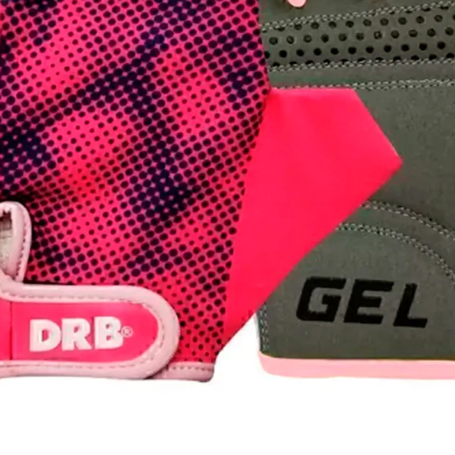 Imagen 1 de 2 de Guantes DRB Fitness Full Gym-NEGRO/ROSA