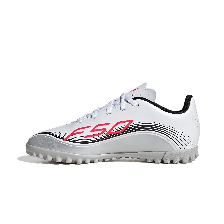 Imagen 2 de 7 de Botines adidas F50 Messi Club Tf-BLANCO/ROJO/PLATA