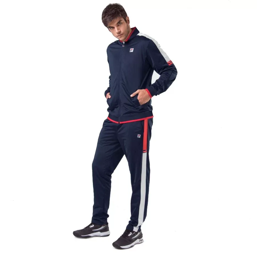 Imagen 1 de 2 de Conjunto Fila Pier Hombre-MARINO/BLANCO