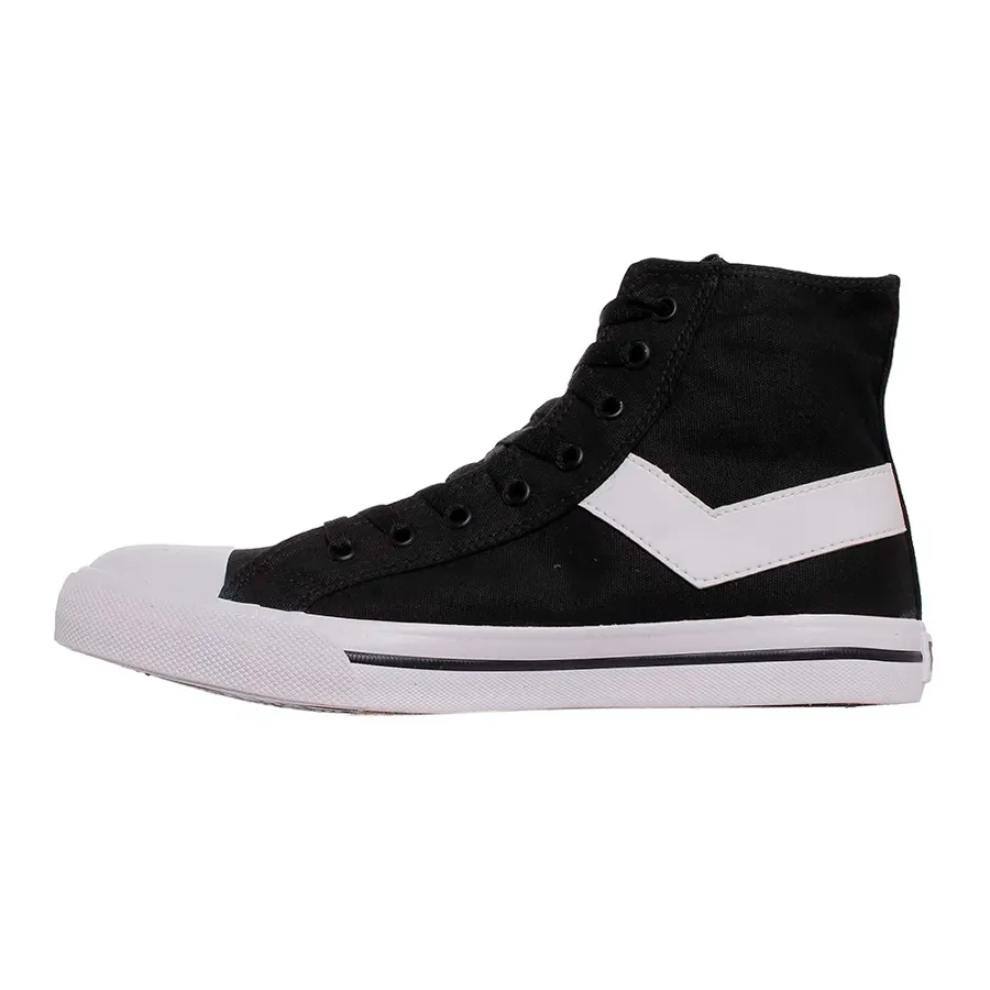 Imagen 1 de 5 de Zapatillas Pony Shooter Ox Canvas-NEGRO/BLANCO