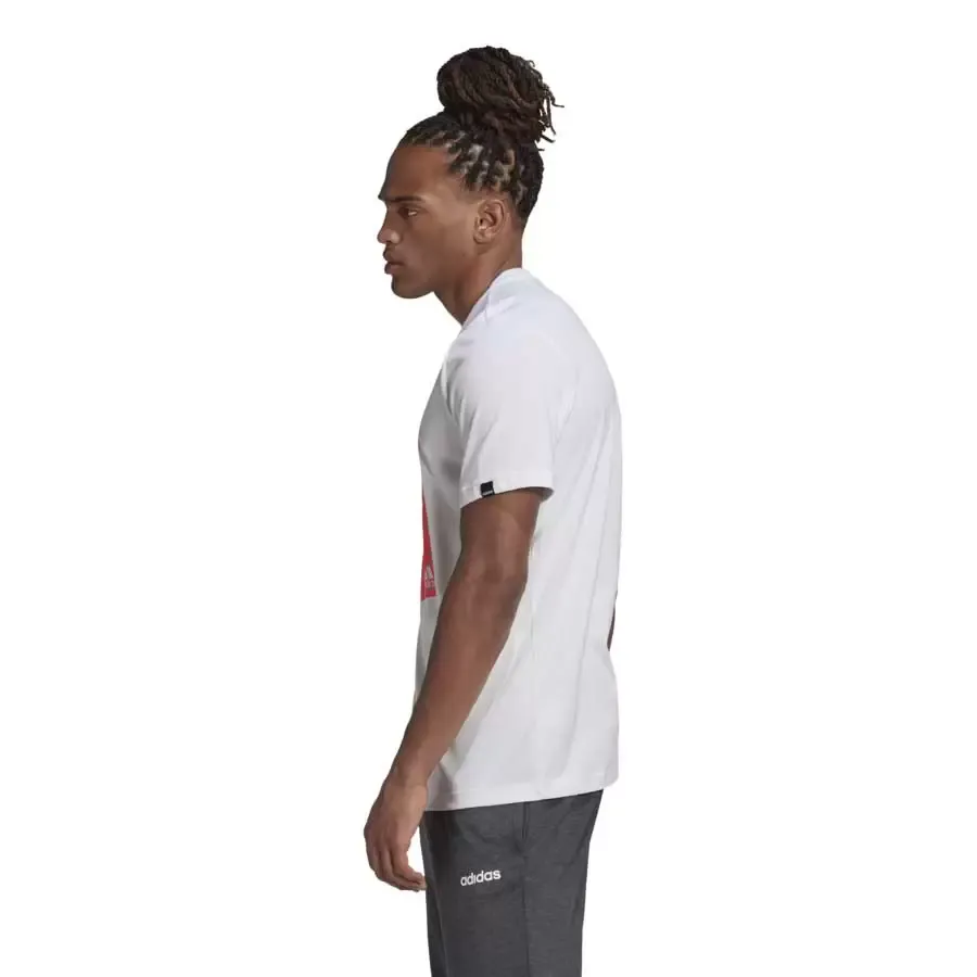 Imagen 0 de 4 de Remera adidas Hypprl Bll T-BLANCO