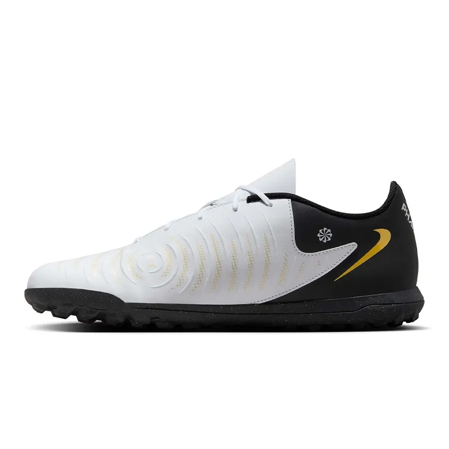 Imagen 2 de 8 de Botines Nike Phantom GX 2 Club Tf-BLANCO/NEGRO/DORADO