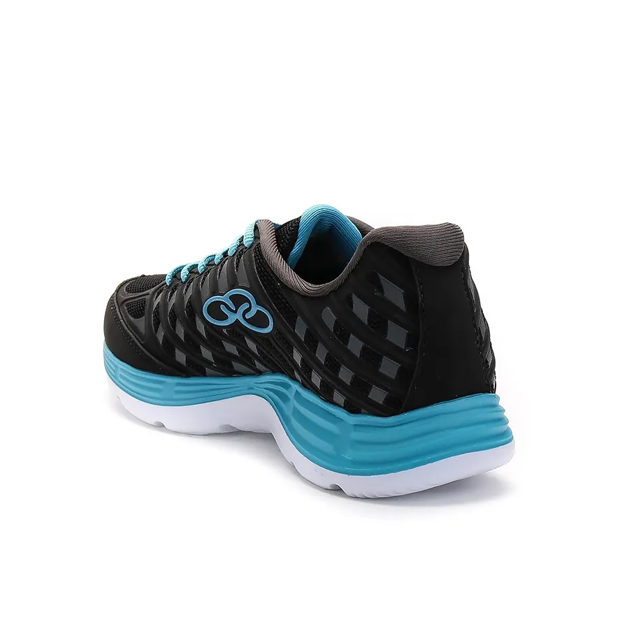 Imagen 2 de 4 de Zapatillas Olympikus Flix-NEGRO/TURQUESA