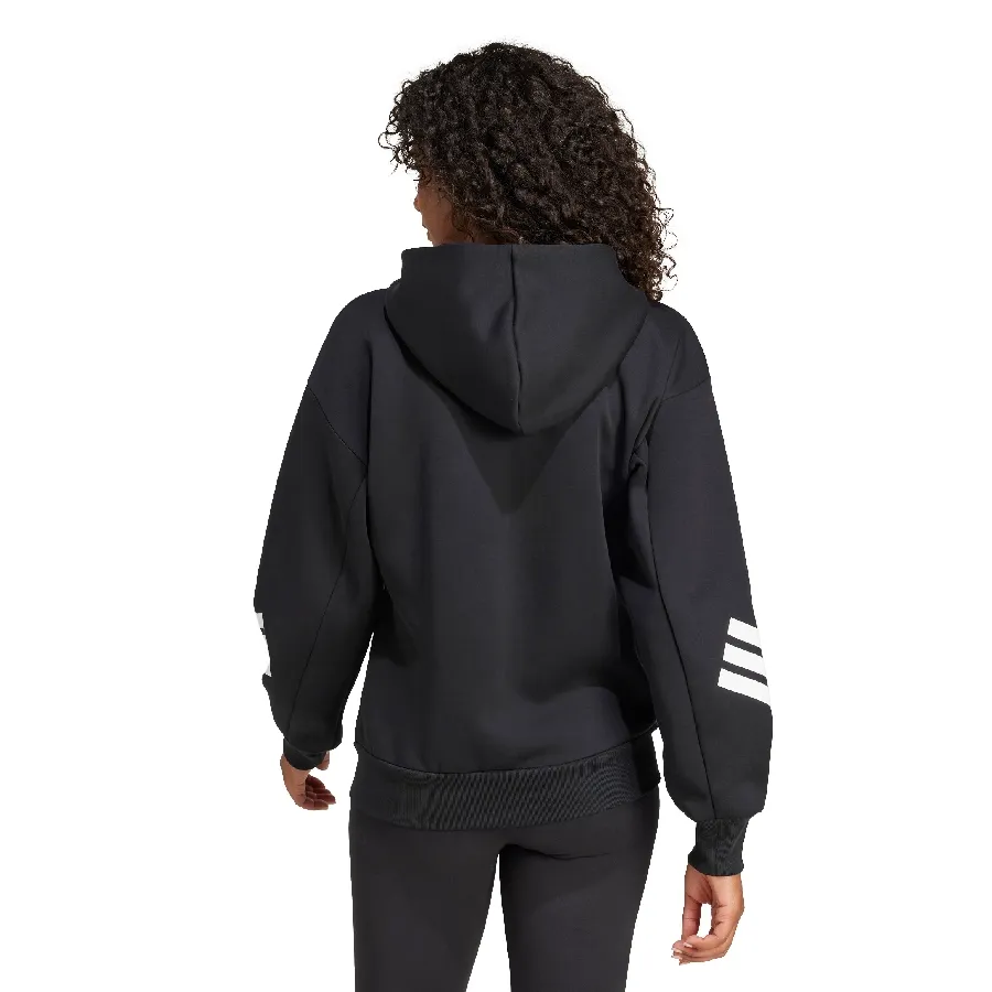 Imagen 2 de 5 de Campera adidas Future Icons 3 Tiras-NEGRO/BLANCO