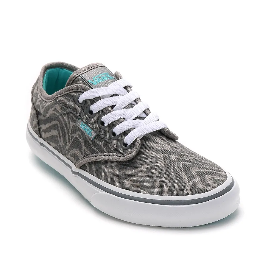 Imagen 2 de 4 de Zapatillas Vans Atwood Print-GRIS/VERDE AGUA