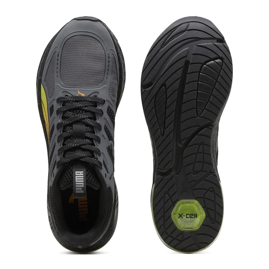 Imagen 2 de 5 de Zapatillas Puma X-Cell Lightspeed-GRAFITO/AMARILLO/NARANJA