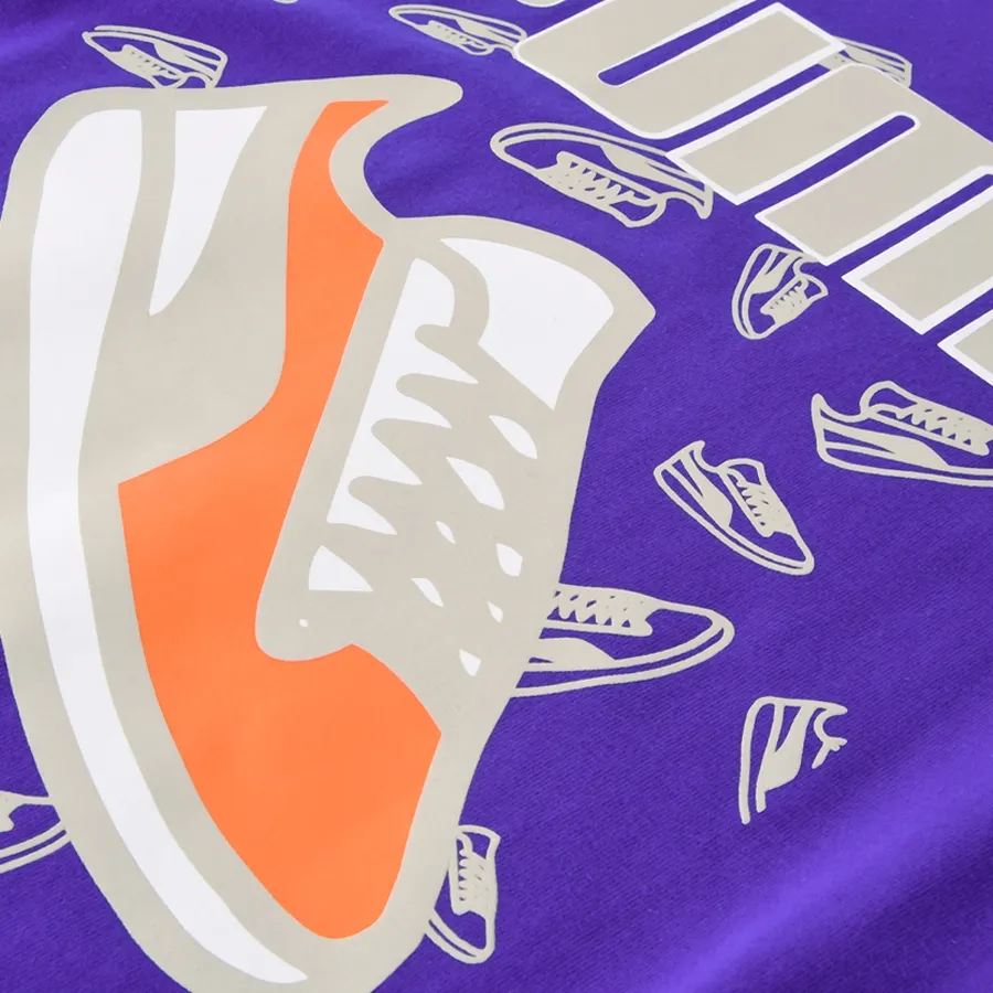 Imagen 3 de 4 de Remera Puma Graphics Sneaker-AZUL