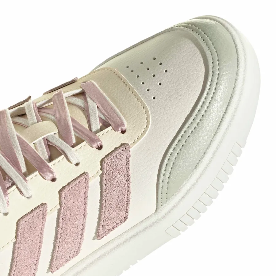 Imagen 6 de 7 de Zapatillas adidas Courtblock Bold-BLANCO/ROSA/VERDE