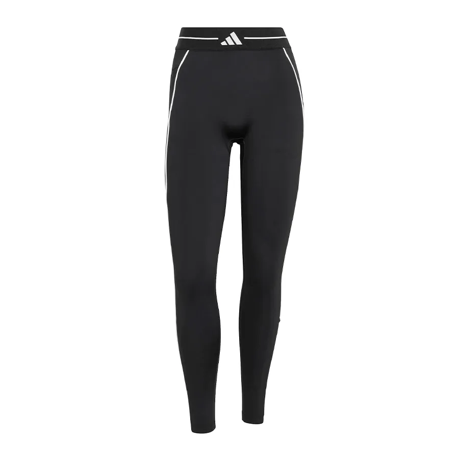 Imagen 2 de 5 de Calza adidas Hyperglam 3 Stripes-NEGRO