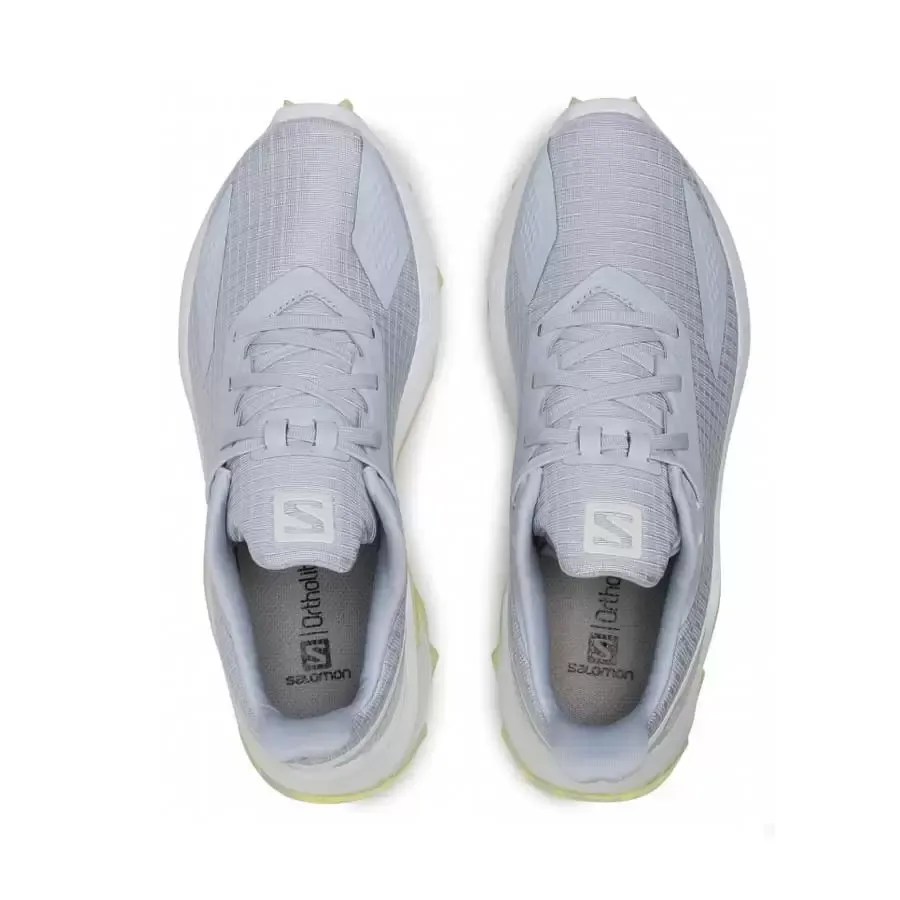 Imagen 3 de 5 de Zapatillas Salomon Alphacross Blast W-GRIS/VERDE