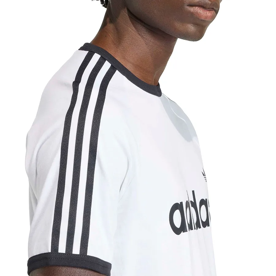 Imagen 4 de 6 de Remera adidas originals Ringer 3 Tiras-BLANCO