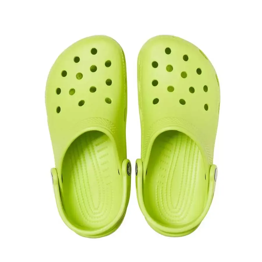 Imagen 2 de 4 de Ojotas Crocs Classic-VERDE/LIMA
