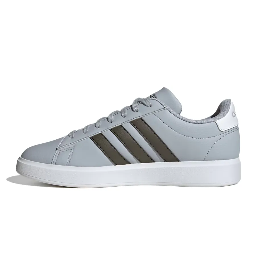 Imagen 5 de 9 de Zapatillas adidas Grand Court 2.0-GRIS/NEGRO/BLANCO