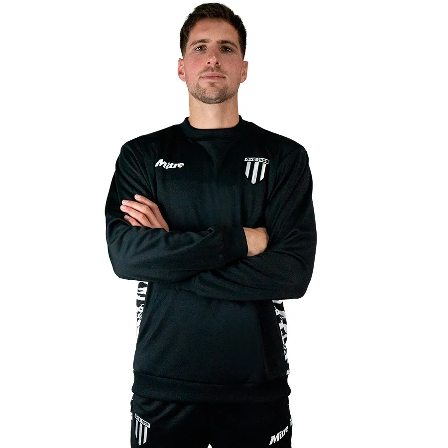 Imagen 1 de 4 de Buzo Mitre Condor II Gimnasia y Esgrima  25-NEGRO